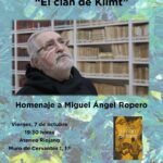 PRESENTACIÓN DEL LIBRO​ <i>El clan de Klimt</i>. Homenaje a Miguel Ángel Ropero