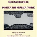 RECITAL POÉTICO: "Poeta en Nueva York"