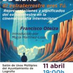 PRESENTACIÓN Y FIRMA DE LIBRO: El extraterrestre eres tú. Representaciones y significados del extraterrestre en la cinematografía internacional
