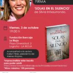 PRESENTACIÓN Y FIRMA DE LIBRO: Solas en el silencio