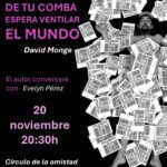 PRESENTACIÓN Y FIRMA DE LIBRO: El sonido de tu comba espera ventilar el mundo