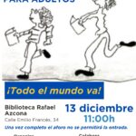 CLUB DE LECTURA INFANTIL Y JUVENIL PARA ADULTOS: ¡Todo el mundo va!