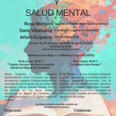 Literatura y salud mental cartel